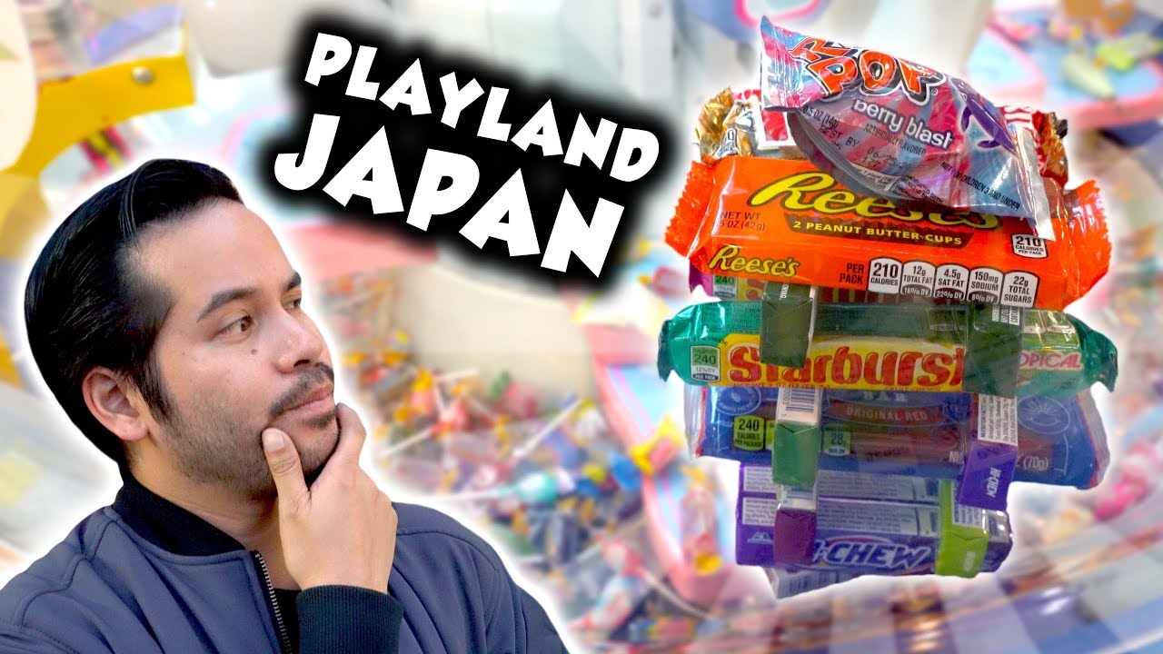 Can we win the candy pusher jackpot at Playland Japan?