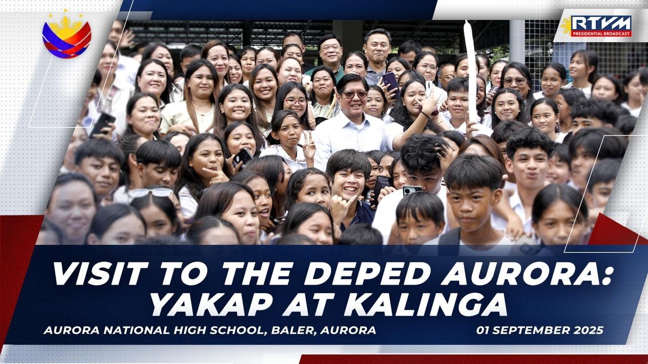 Visit to the DepEd Aurora: Yakap at Kalinga 09/01/2025