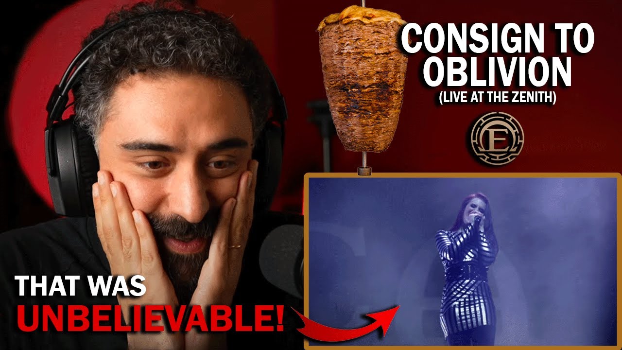 Arab Man Reacts to EPICA - Consign To Oblivion - Live at the Zenith (OFFICIAL VIDEO)