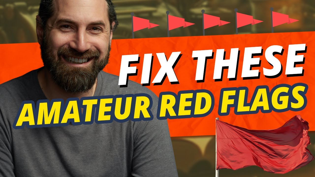 5 Red Flags That Scream Amateur Writer (And How to Fix Them)