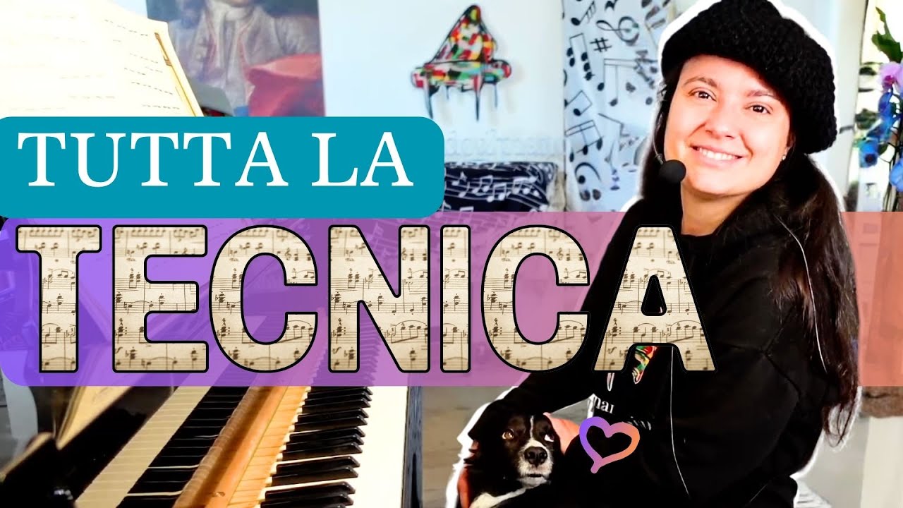TUTTA LA TECNICA PIANISTICA spiegata in meno di un'ORA!