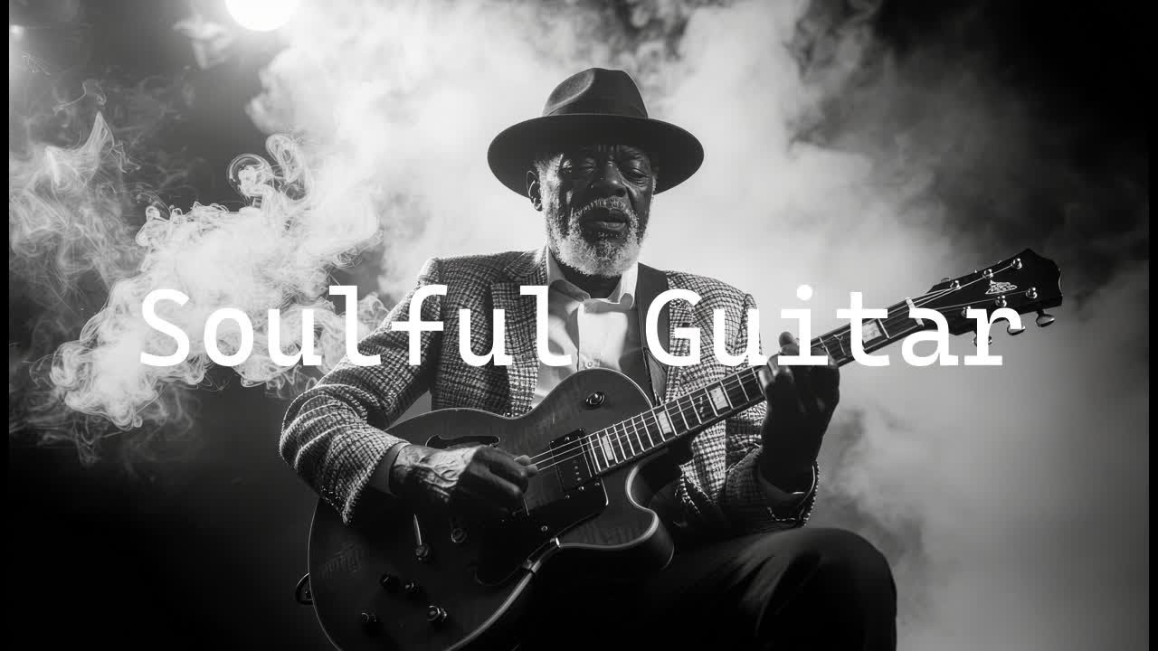Smoky Whiskey Blues | Unwind with Deep Electric Guitar 🥃
