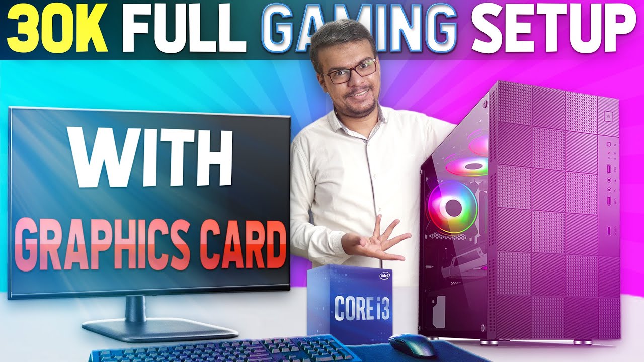 Under 30000 FULL SETUP PC BUILD - BEST Gaming PC Build under 30000
