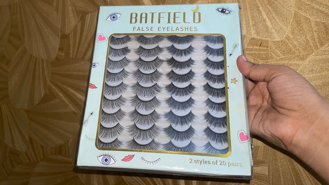 BATFIELD false eyelash set || review || Affordable eyelash set || Hindi ||