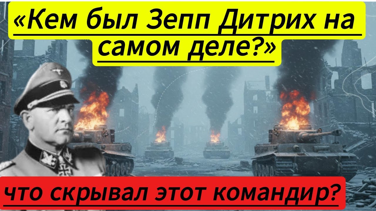 «Зепп Дитрих: что скрывал этот командир?»