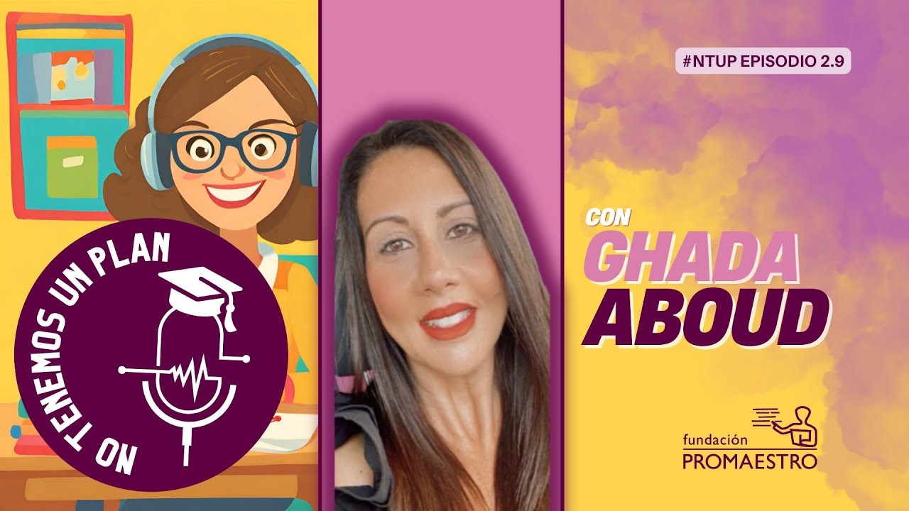 Clase en línea, corazón de aula, con Ghada Aboud