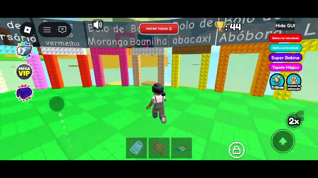Jogando torre de bolo
