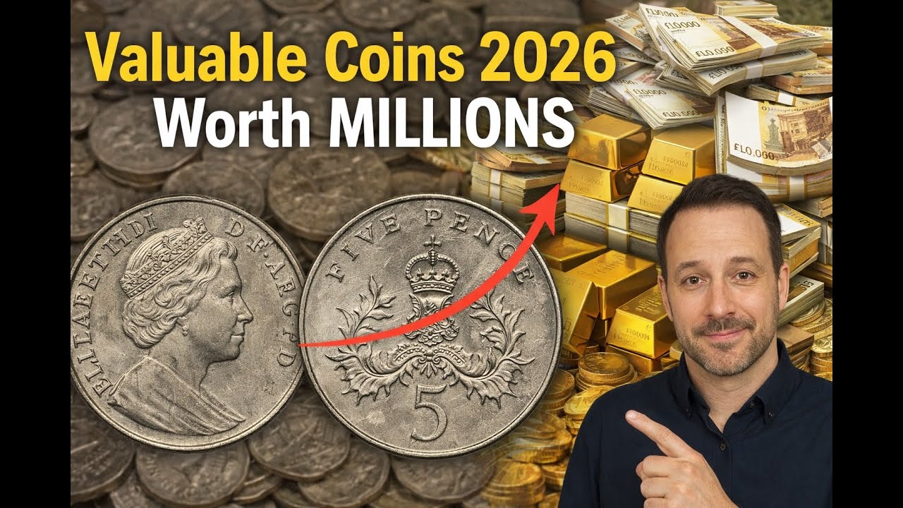 Valuable Coins 2026 | UK 5p Coin Errors That Turn Pocket Change into Millions!
