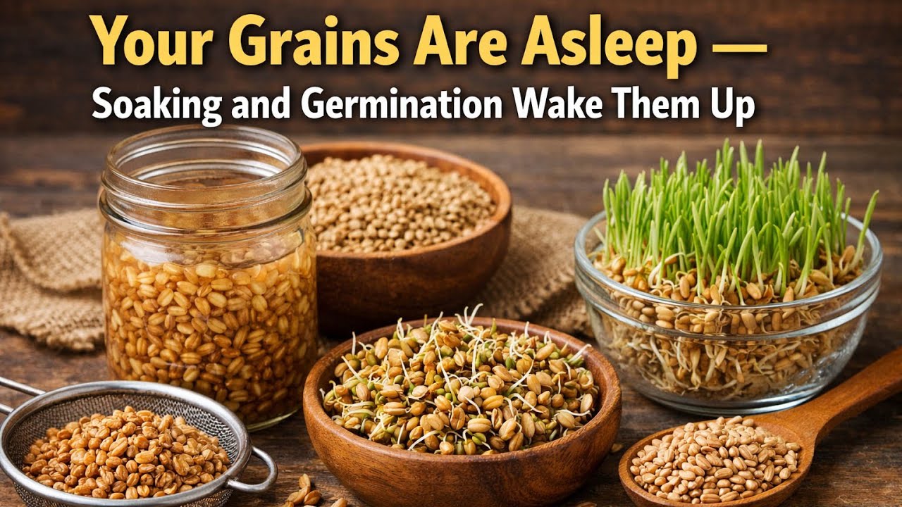 Why Sprouted Grains Digest Better Without Any Supplements or Magic Powders