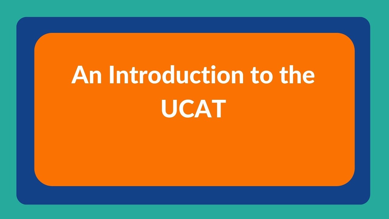 An Introduction the UCAT - Webinar 2026