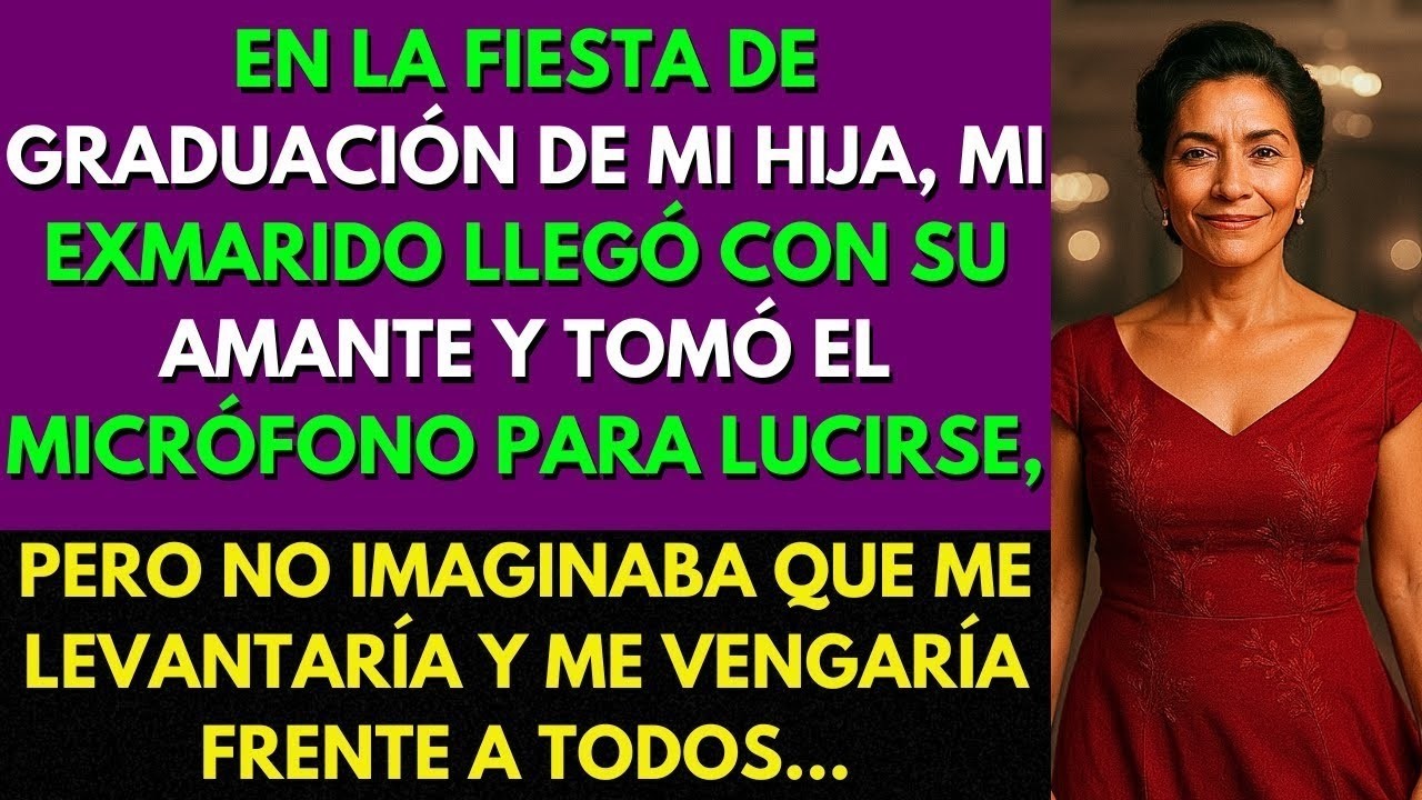 En La Fiesta de Mi Hija, Él Brindaba Con Su Amante  Pero Cuando Tomó El Micrófono, Decidí Vengar