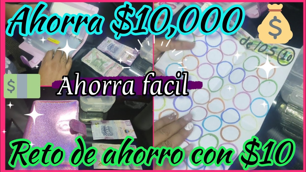 Ahorro de sobres💵 ama de casa🏠 ahorra $10,000