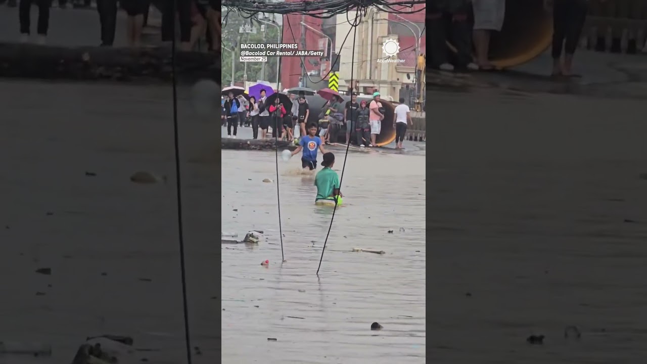 Flood Puts Buildings, Streets Underwater