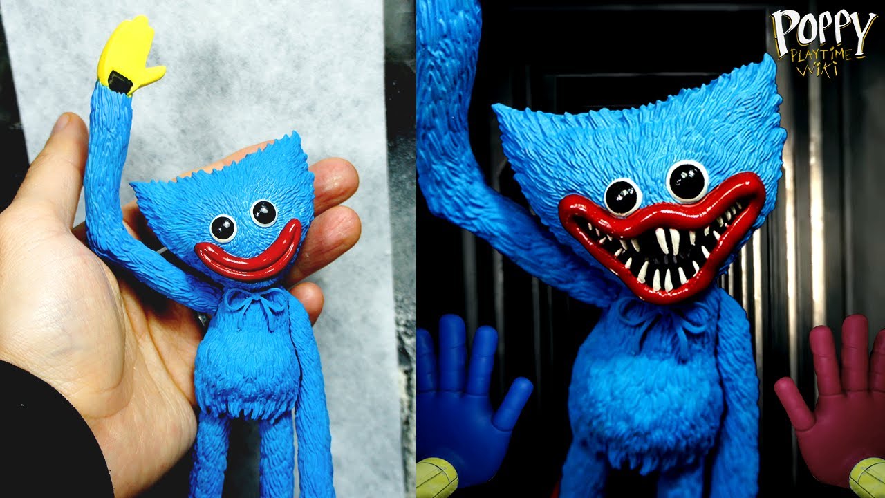 Making Huggy Wuggy Sculpture Timelapse [Poppy Playtime]