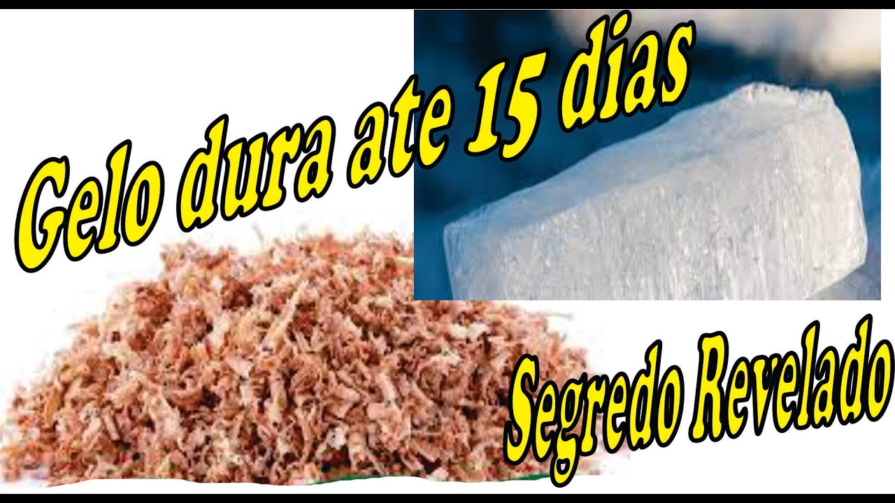 Como fazer Gelo durar ate 15 dias Segredo REVELADO