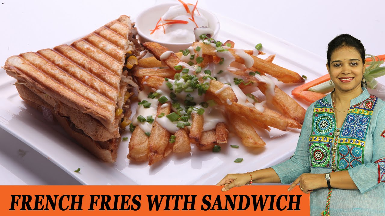 FRENCH FRIES SANDWICH - Mrs Vahchef