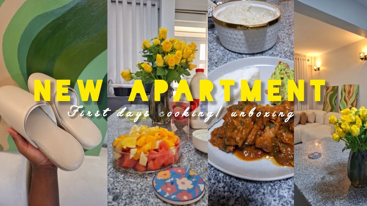 Settling In|First Days in My New Apartment| Weekly Meat Restock|Cooking |Unboxing|The View Is Unreal