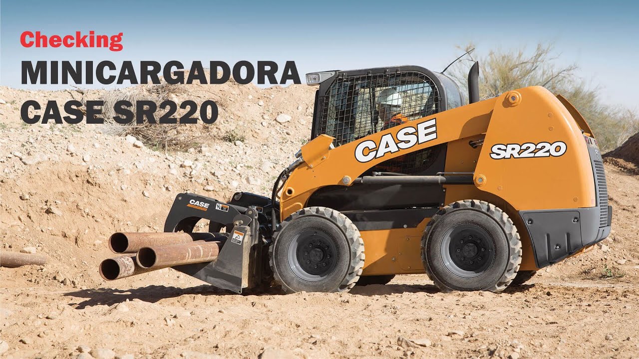 MINICARGADORA CASE SR220