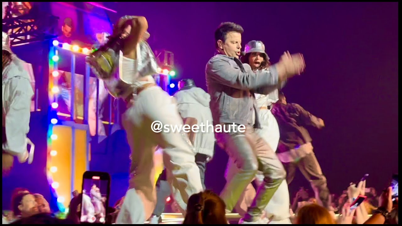 NKOTB Vegas GIVE IT TO YOU Friday 6/20 2025 Residency Jordan Knight Front Row by Bar |  SWEETHAUTE