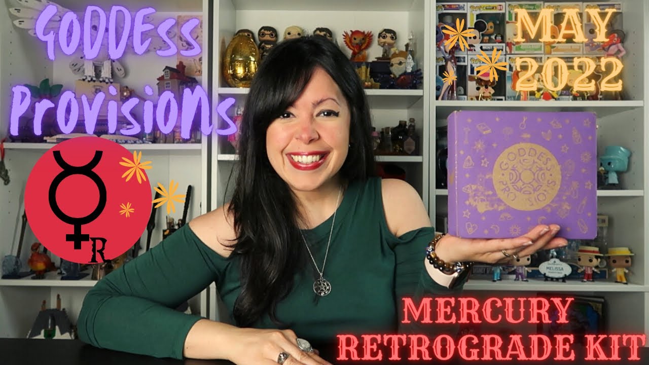 🔴GODDESS PROVISIONS | Mercury Retrograde Kit | May 2022 | A Witchy Unboxing 🔴