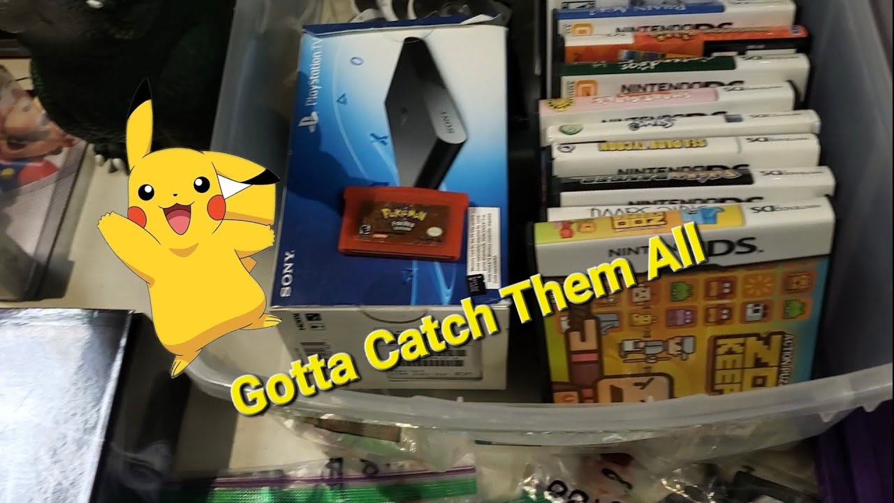 I got First Dibs on the Games! Retro Video Game Hunting