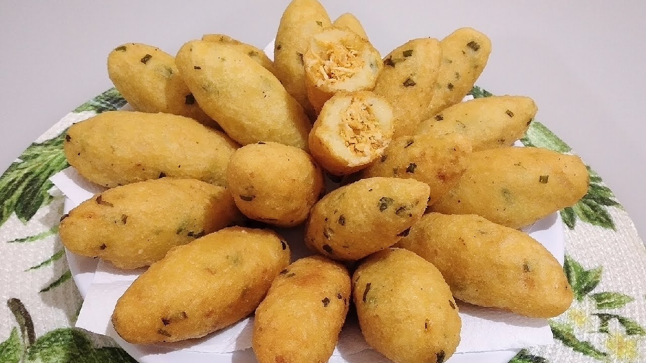 BOLINHO DE FRANGO - RECEITA TRADICIONAL DO INTERIOR DE SÃO PAULO#bolinho