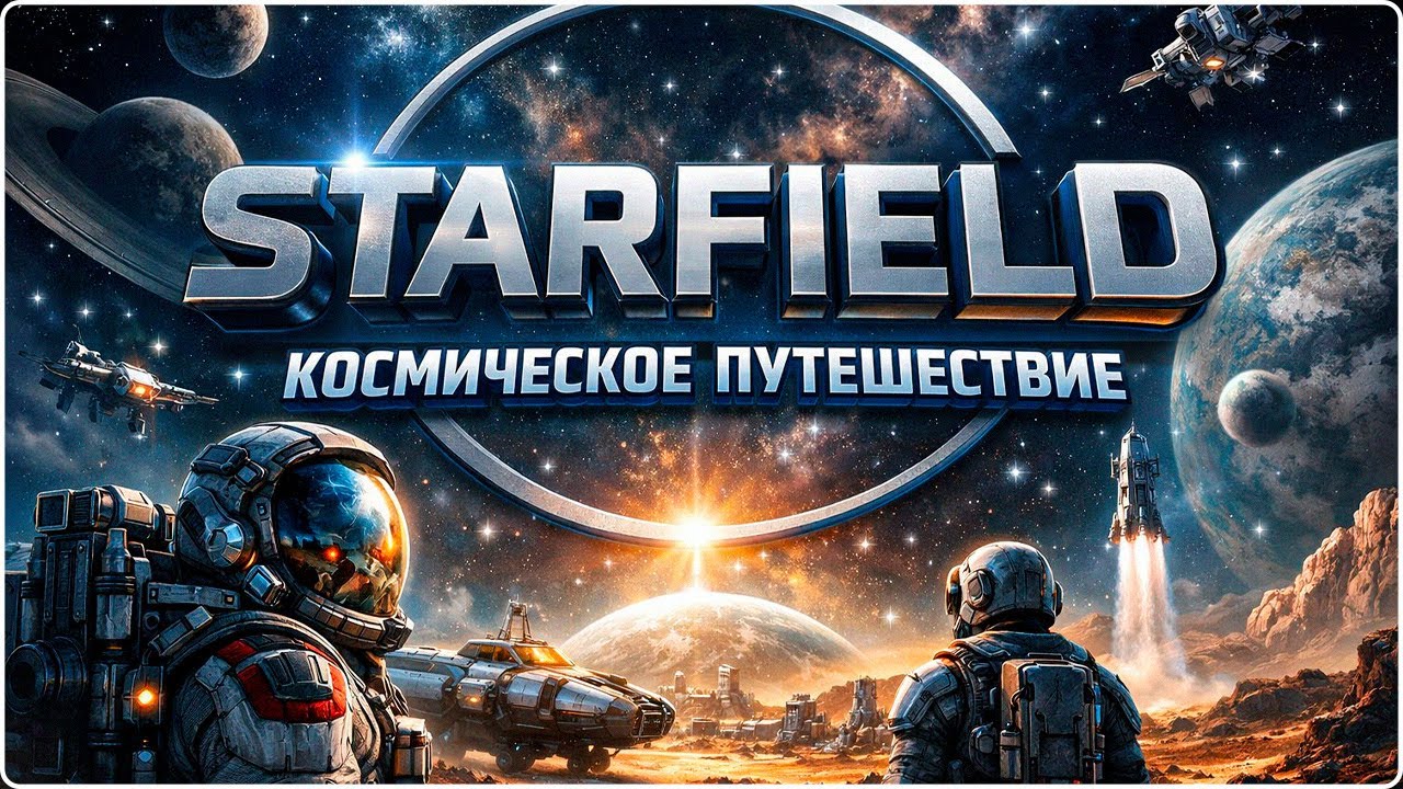 Starfield - Космическое Путешествие в Бескрайнем космосе - Часть 2