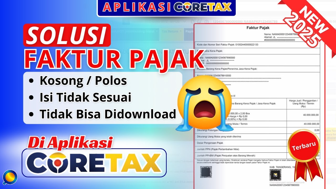 Solusi PDF Faktur Pajak kosong di Coretax | Solusi PDF Faktur Pajak Tidak Sesuai di Coretax