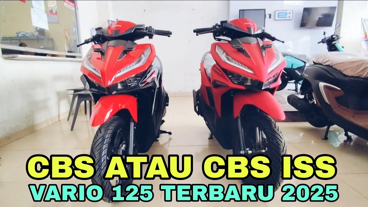 VARIO 125 TERBARU 2025 TYPE CBS ATAU TYPE CBS ISS | PILIH MANA❓