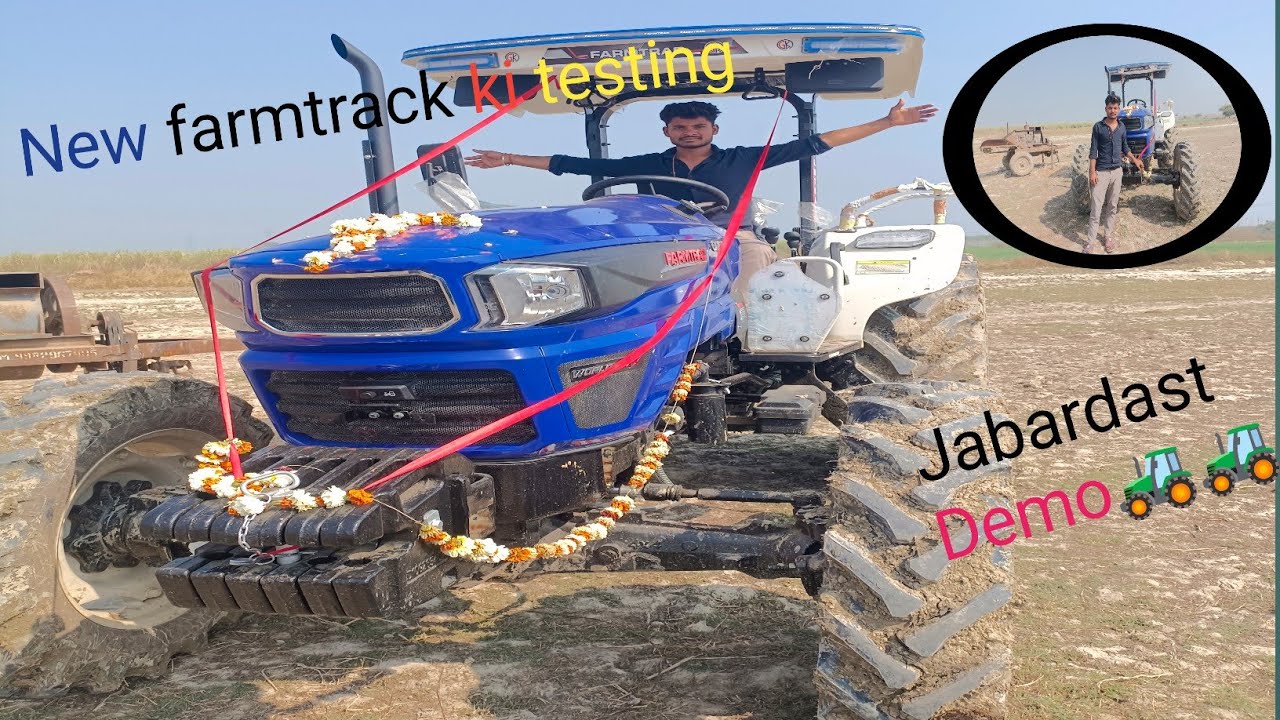 New farmtrack ki testing and demo 4x4 ki 🚩🚜♦️🚩❤️☠️