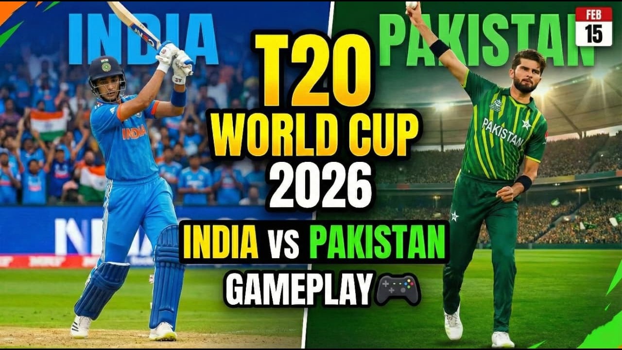 INDIA vs PAKISTAN T20 World Cup 2026 🔥 | High Voltage Match Gameplay | Full Thriller 🏏