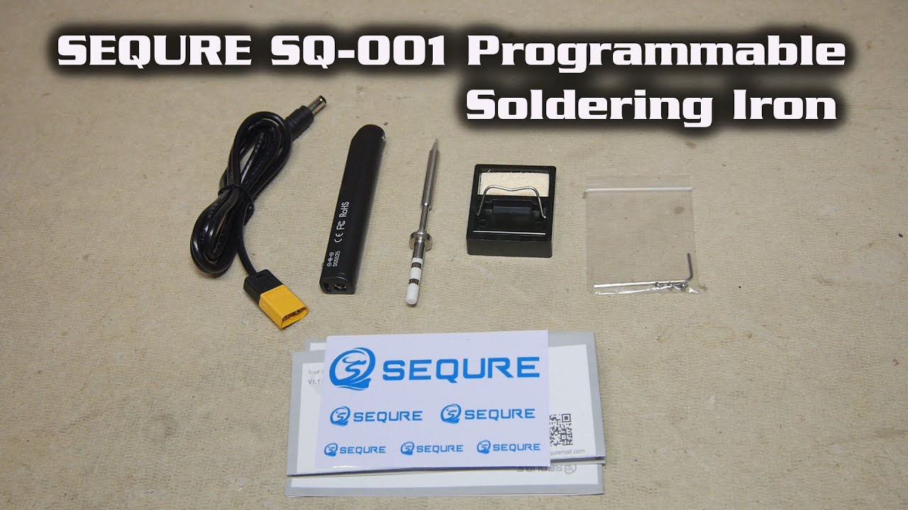 SEQURE SQ-001 Mini Soldering Iron Review - How Did I Not know About This 'Till Now? | HobbyView