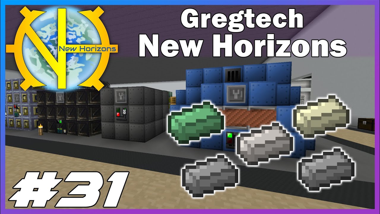 Gregtech New Horizons Ep.31 Monazite Line