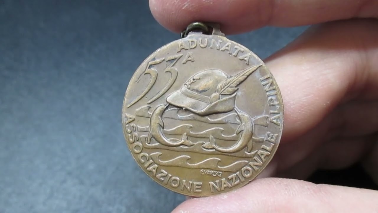 Medaglia 53° Adunata Nazionale degli Alpini - Genova 1980