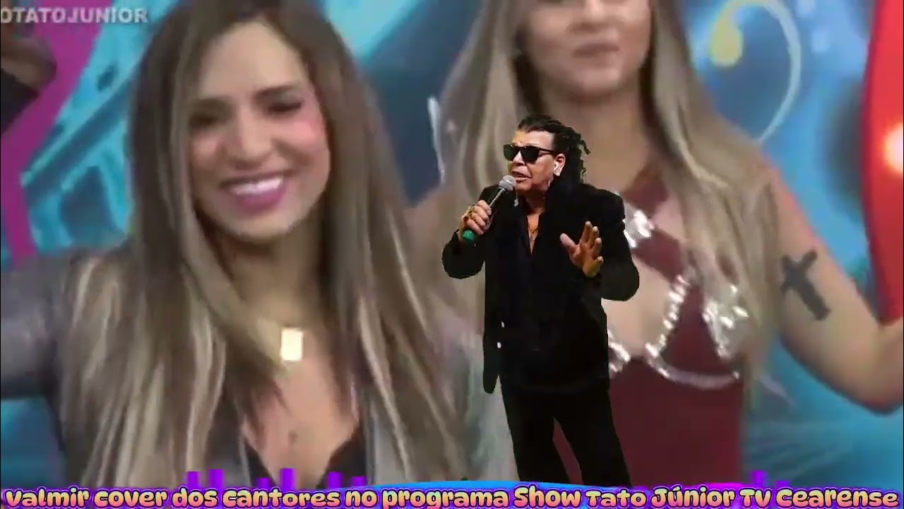 Valmir cover dos cantores no programa do tato Júnior na TV Cearense viral 
