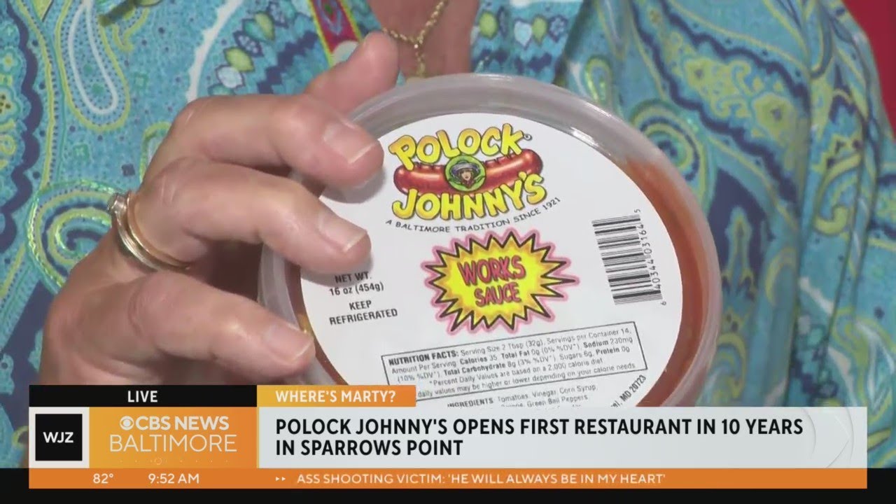 Where's Marty? Getting a taste of the new Polock Johnny's in Sparrow's Point