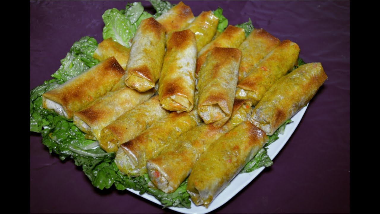 بوراك/سيكار بالخضرحشوة لذيذة جداا صحية لن تستغني عنها للذتها رووعة😋😍