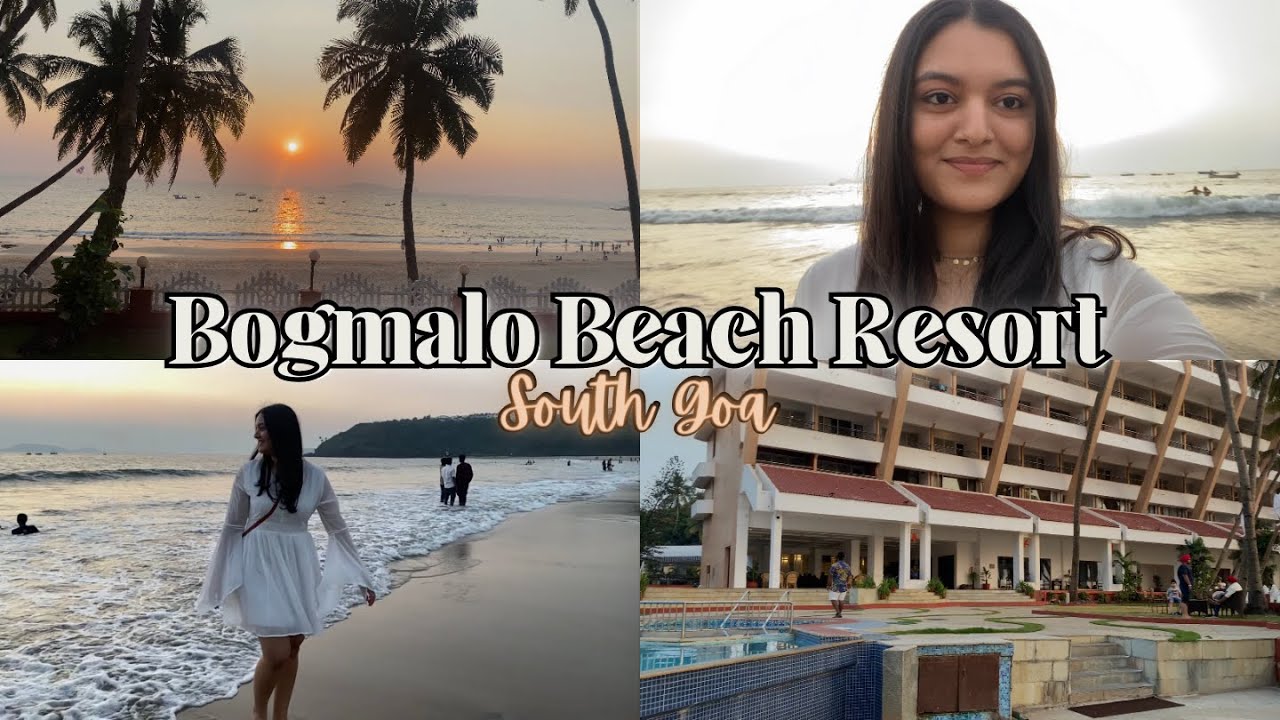 Bogmalo Beach Resort Goa Tour + Vlog | Best Beachside Resort in South Goa? | Divya V