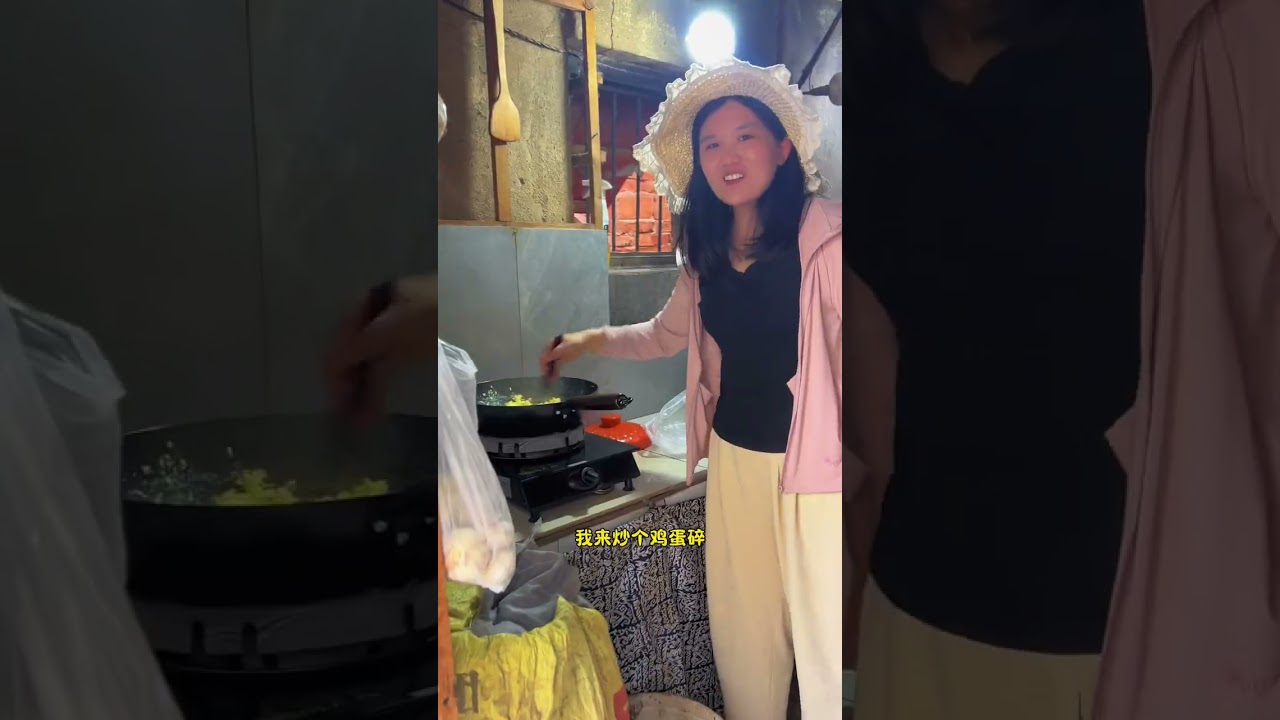 这样的婆婆谁不爱，我婆婆今天做了皮薄馅大的韭菜饼，吃的那叫一个满足，又是不减肥的一天😄#记录真实生活#乡村美食#简简单单农家饭
