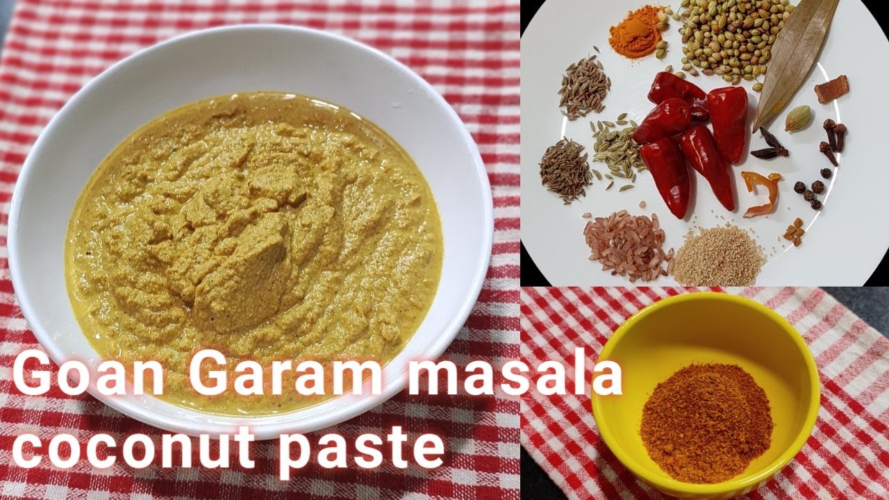 Goan Garam Masala Coconut paste for Ross, xacuti etc.| Prepare 3 tbsp of garam masala homemade 👍