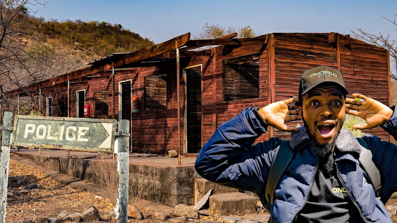 Ghost Police Station in Siachabala in Binga 