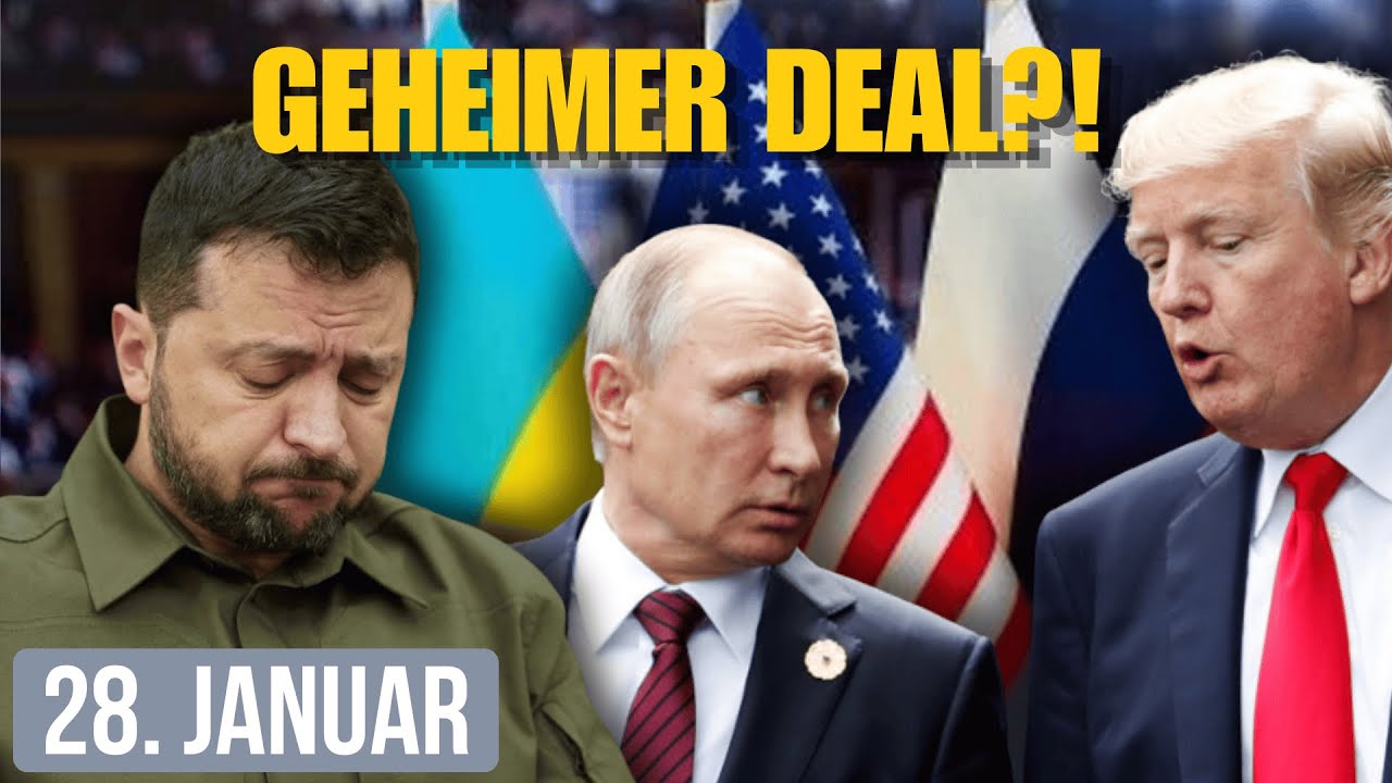 TRUMP VERKAUFT DIE UKRAINE? GEHEIMER DEAL MIT RUSSLAND SCHOCKIERT EUROPA – IST ALLES