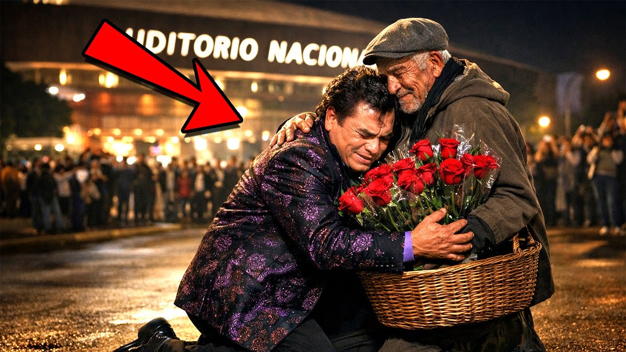 Juan Gabriel reconoció a un hombre vendiendo flores — fue quien lo alimentó cuando no tenía nada