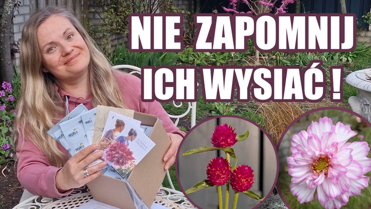 Te 5 kwiat&oacute;w musisz wysiać w kwietniu inaczej pożałujesz latem!🌸