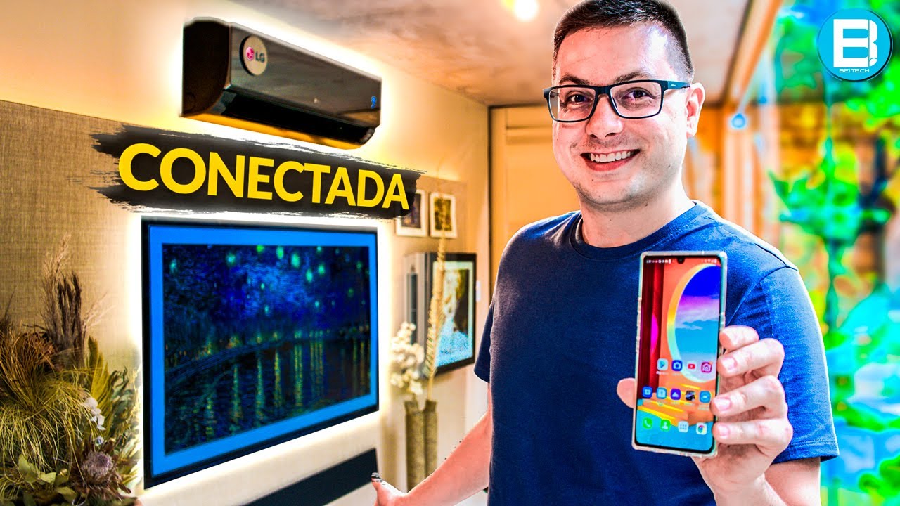 Conheci a CASA CONECTADA da LG! MUITA TECNOLOGIA para o nosso DIA a DIA!