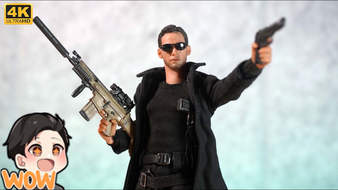 Unboxing: PCTOYS The Hacker aka Neo from The Matrix (w/ Little Armory Test)