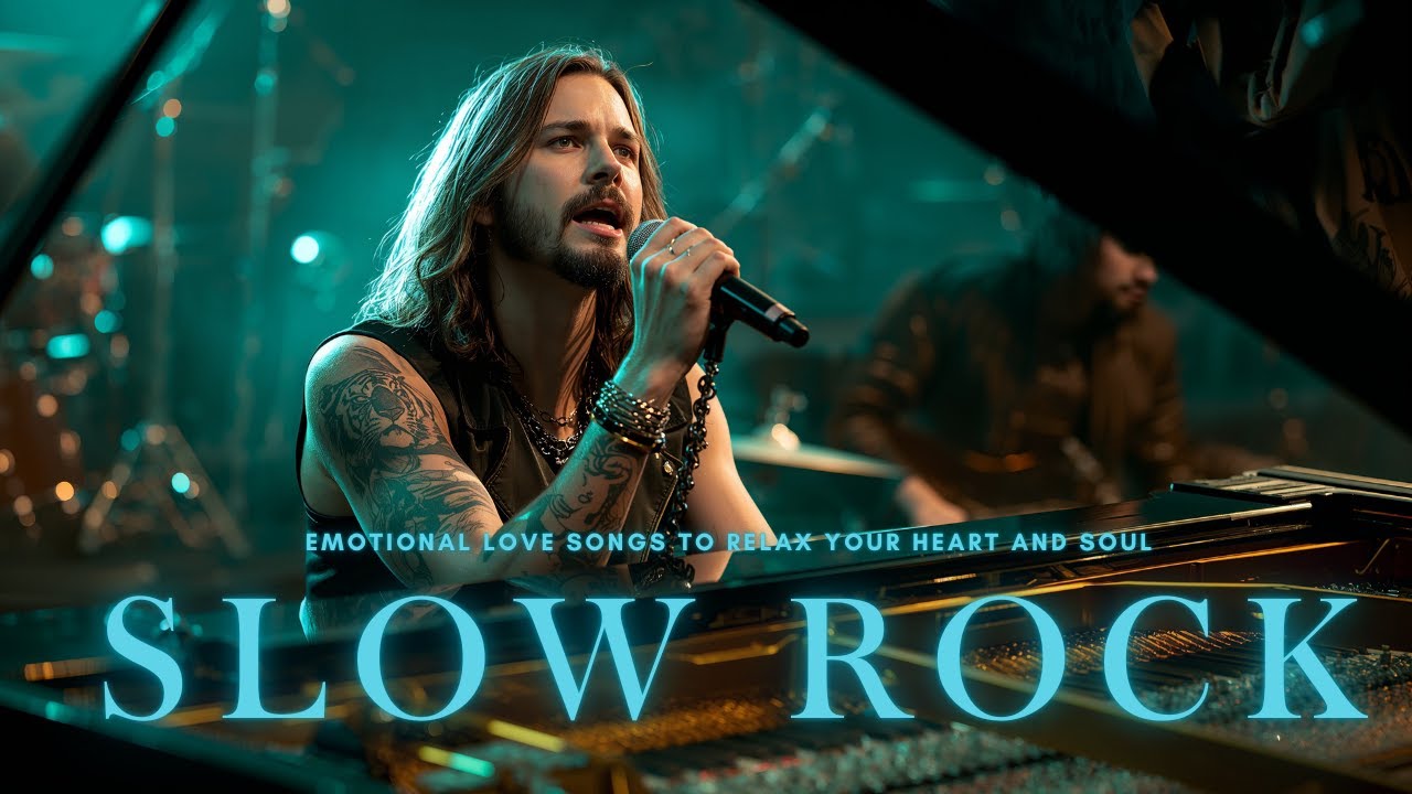 Slow Rock Romantic Rock Ballads Compilation 🌙🎶 Love, Longing, and Healing Through Music