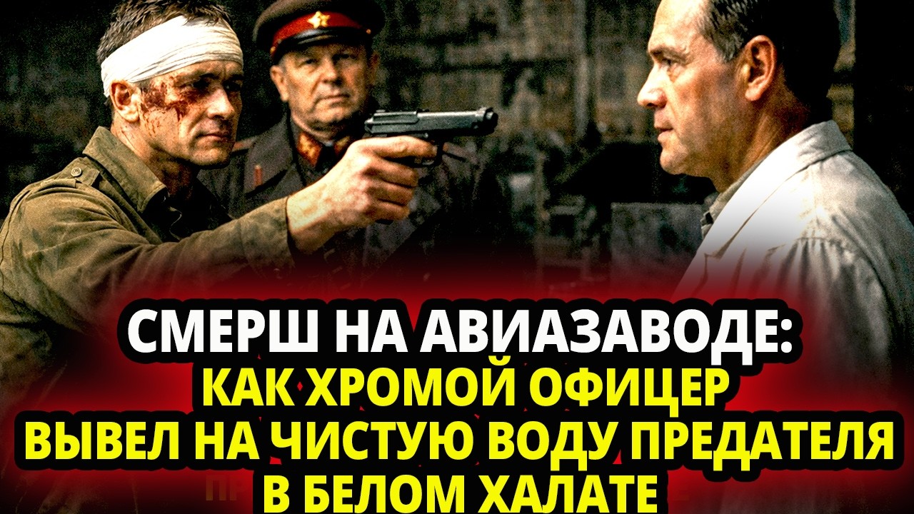 СМЕРШ НА АВИАЗАВОДЕ: КАК ХРОМОЙ ОФИЦЕР ВЫВЕЛ НА ЧИСТУЮ ВОДУ ПРЕДАТЕЛЯ В БЕЛОМ ХАЛАТЕ