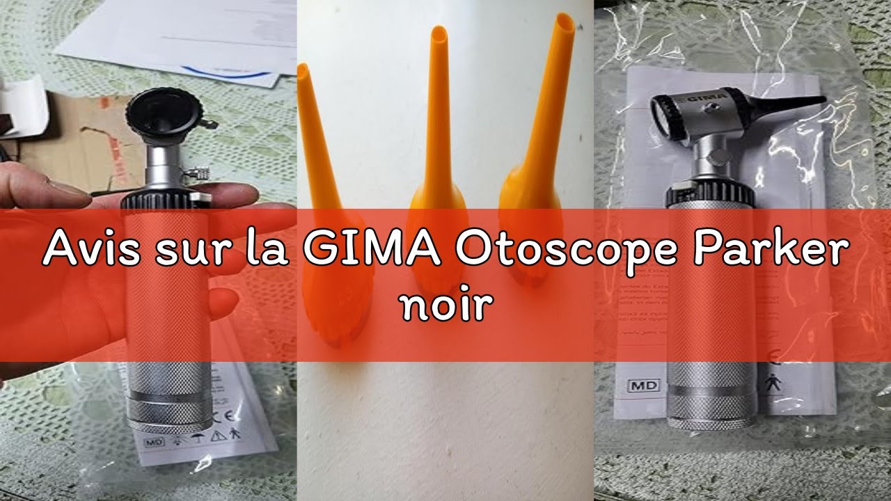 Avis sur la GIMA Otoscope Parker noir