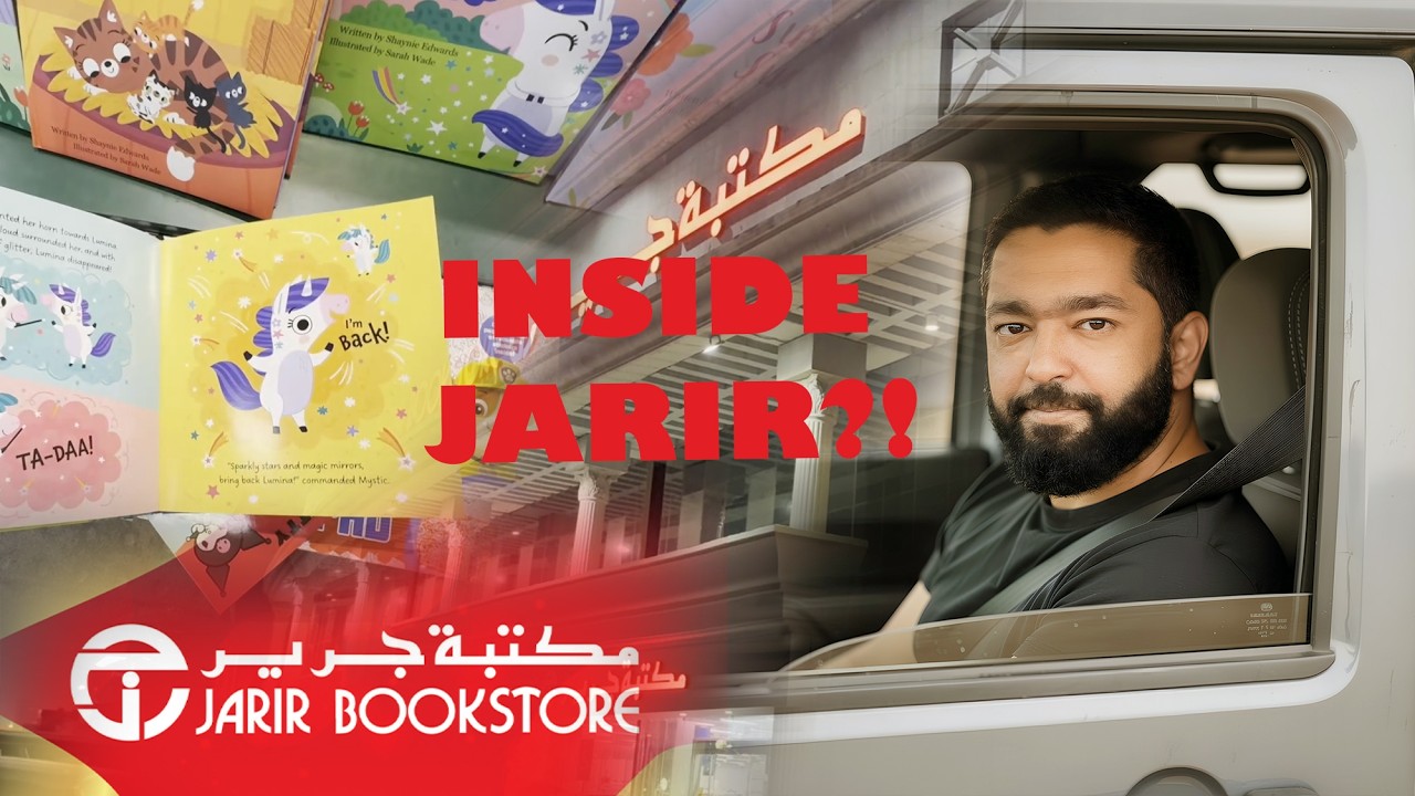 Shopping at Saudi Arabia’s MOST FAMOUS Bookstore! You Won’t Believe What I Found! 🤯